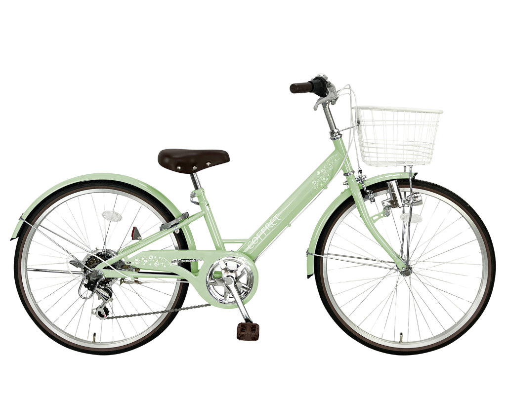 女児 女の子 22インチ 24インチ グリーン