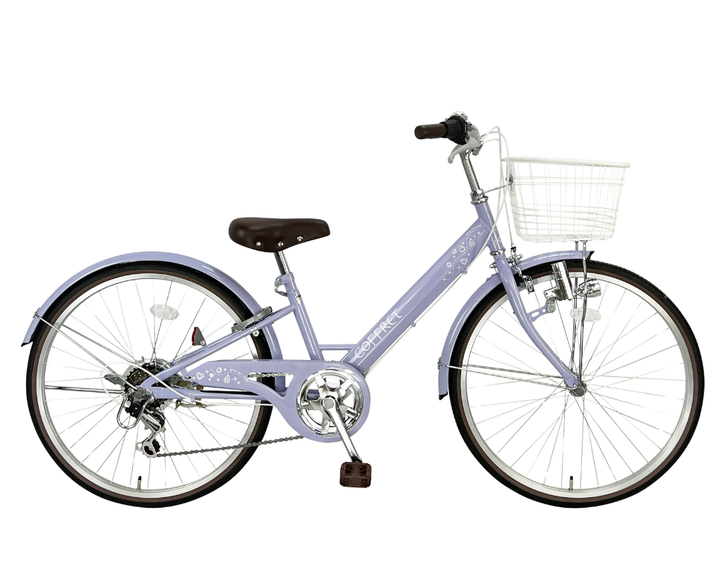 女児 女の子 22インチ 24インチ ラベンダー