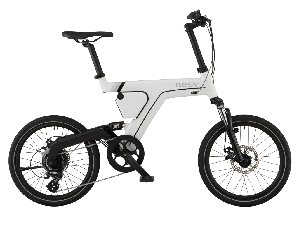 新モデル 20インチ 電動ミニベロ ebike ピュアホワイト