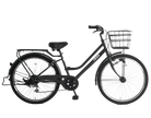 FATタイヤ　26インチ　マットブラック　通勤　通学