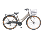 FATタイヤ　27.5インチ　マットブラウン　通勤　通学