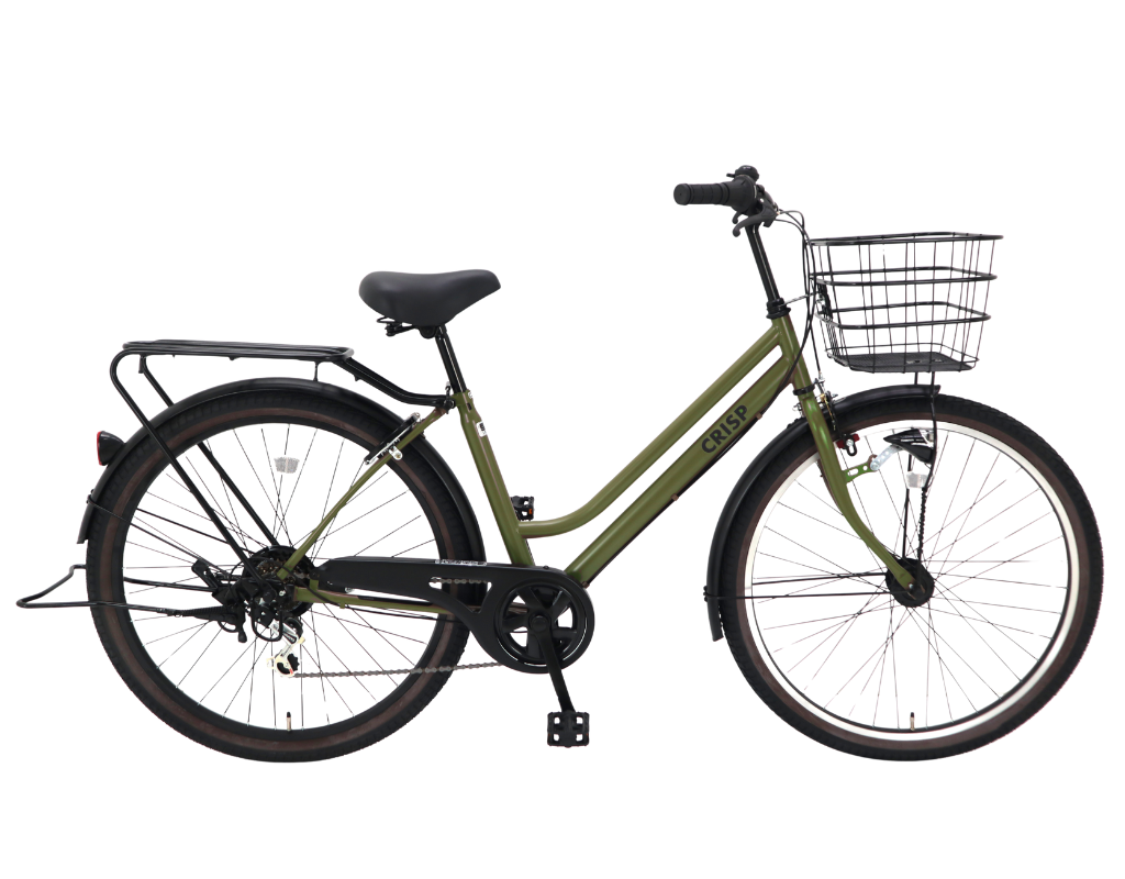 FATタイヤ　27.5インチ　マットオリーブ　通勤　通学