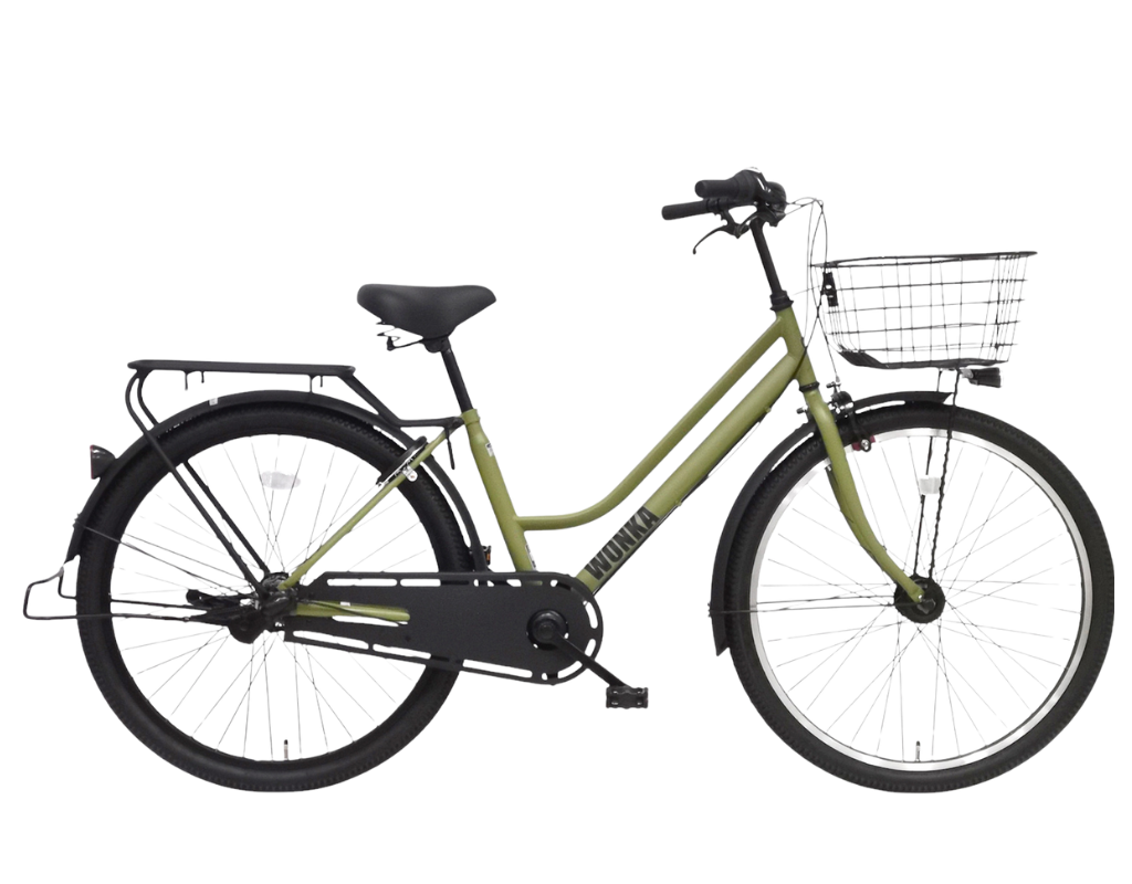 マットカーキ　内装三段変速　26インチ　27.5インチ