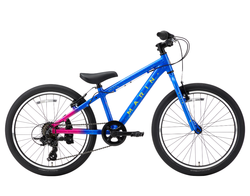 MARIN ジュニアスポーツバイク 紫 宇宙柄24インチ MARIN ジュニアスポーツバイク 紫 宇宙柄24インチ