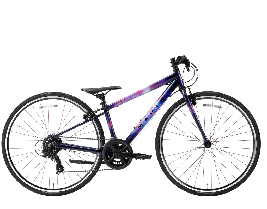 MARIN ジュニアスポーツバイク 紫 宇宙柄24インチ MARIN ジュニアスポーツバイク 紫 宇宙柄24インチ
