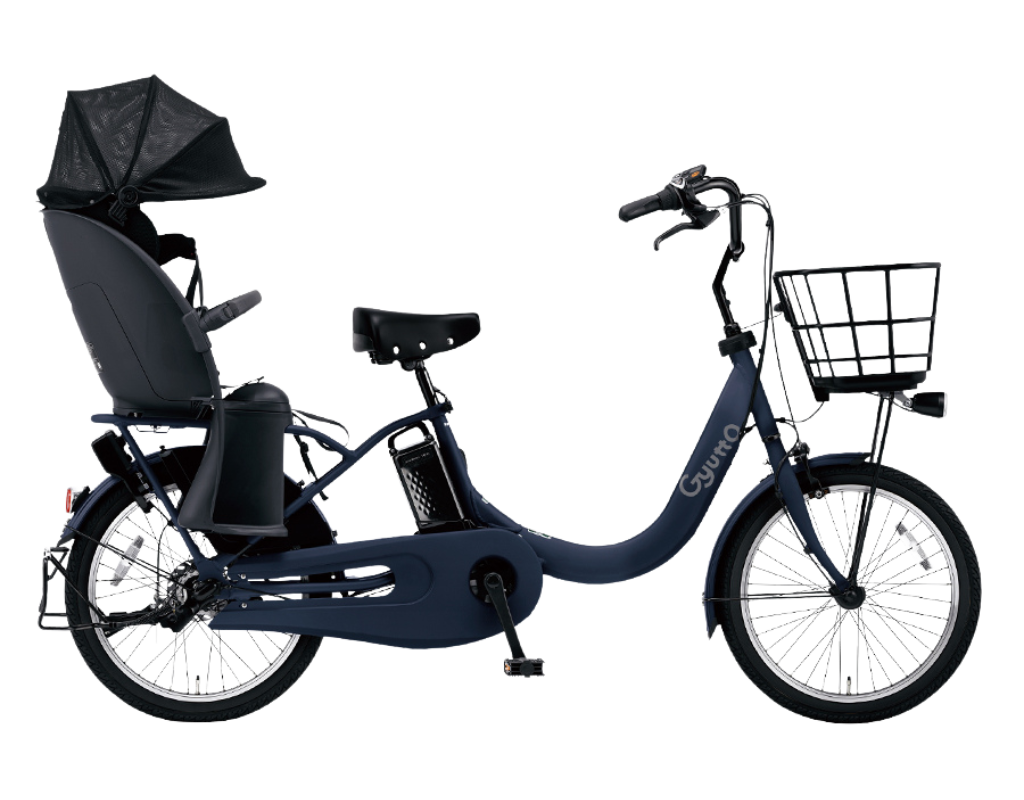 Panasonic Gyutto レインカバー ギュットクルーム ブラック Panasonic 自転車 チャイルドシート レインカバー 後 ブラック