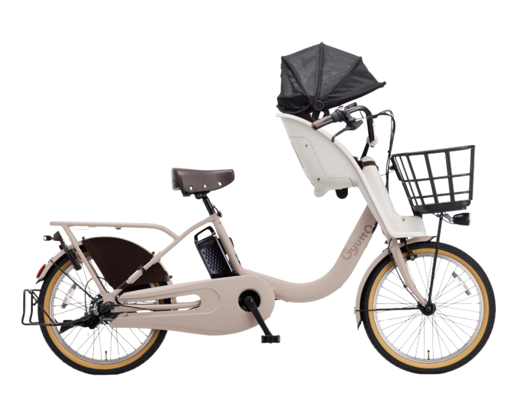 電動アシスト自転車 ピンク チャイルドシート付き チャイルドシート付き電動アシスト自転車＋安曇野おこひるセット