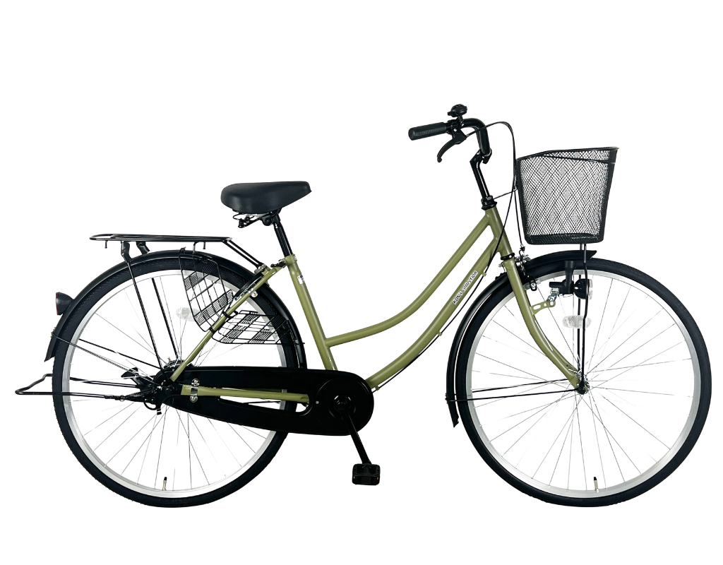 マットカーキ　26インチ　税込20,000円以下　変速無し