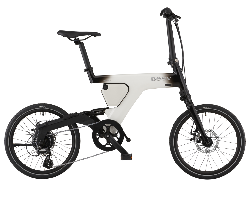 新モデル　20インチ　電動ミニベロ　おりたたみ　ebike　ホワイトホリゾン